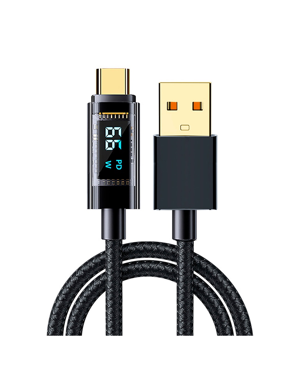 Imagen 0 de Cable usb 2.0 a usb-c de 66w/6a
