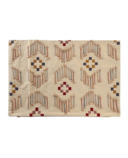 Imagen 0 de Funda cojín algodón 60x1x40 beige