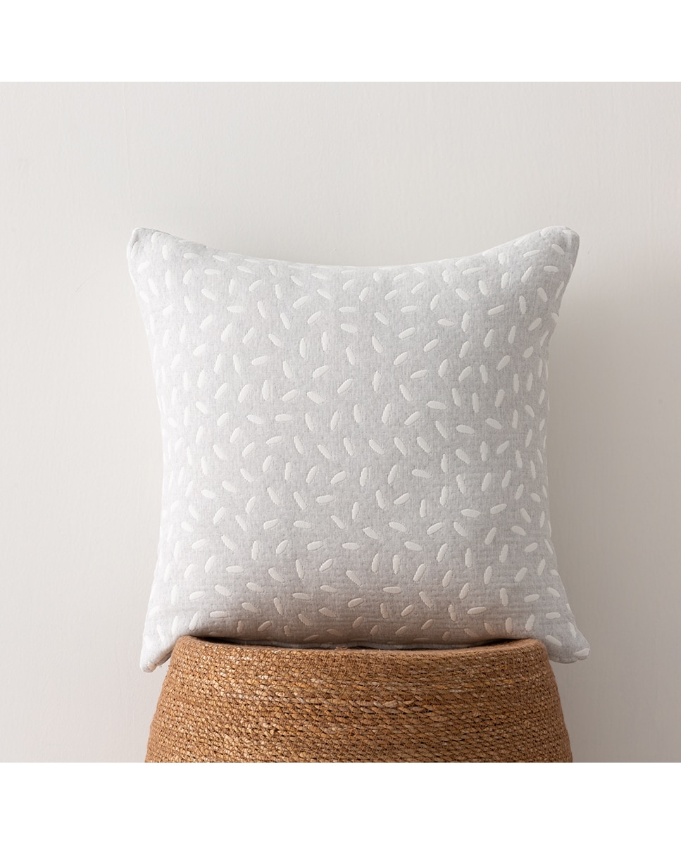 Imagen 0 de Pack 2 fundas cojín jacquard Cinti 45x45 cm