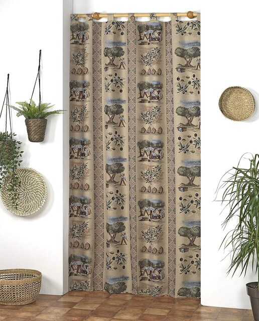 Cortina Alpujarreña Aceite 140x260cm