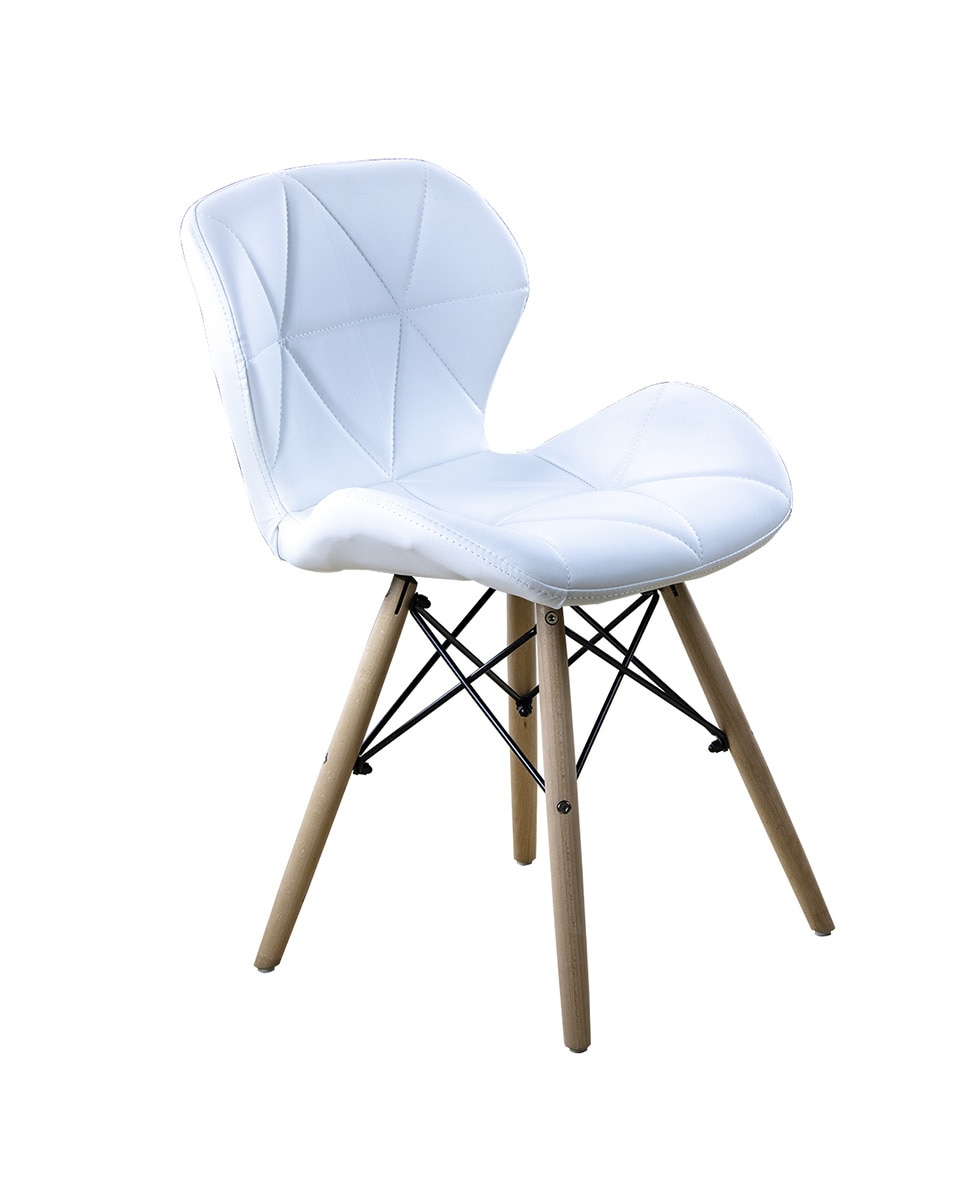 Imagen 0 de Silla Eiffel aolchada blanca