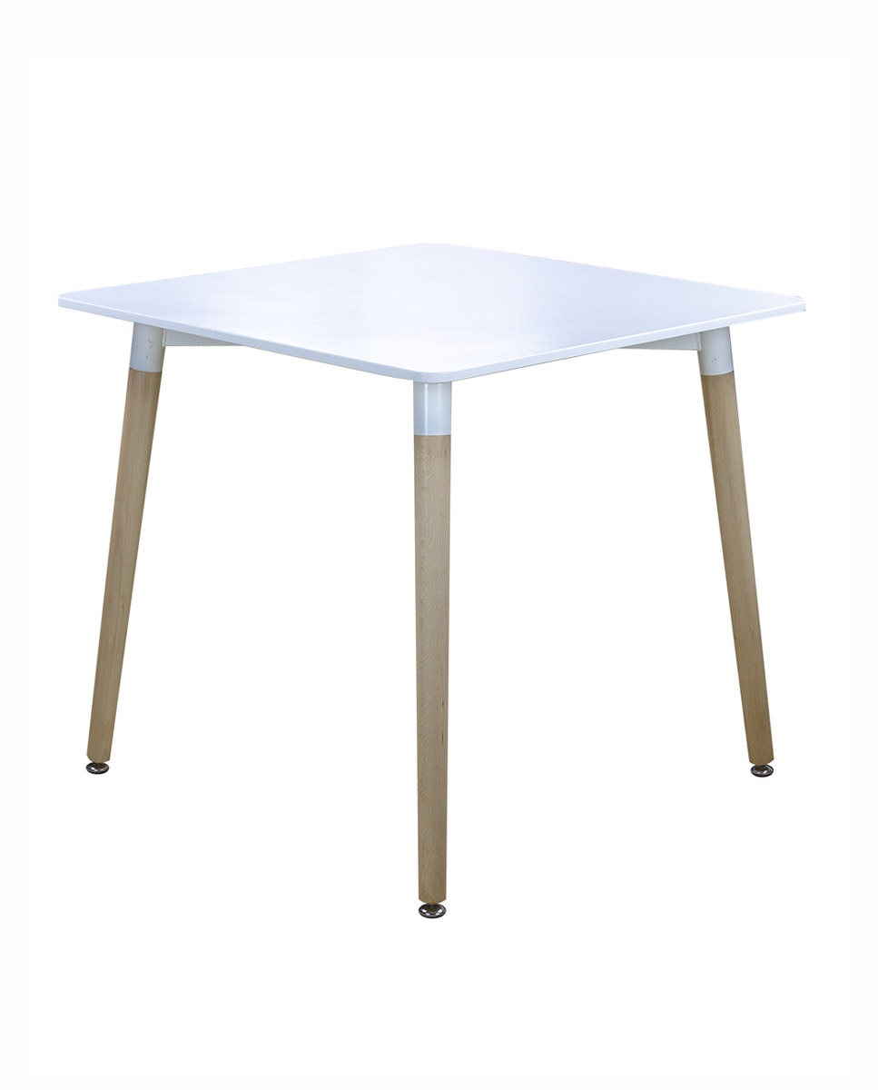 Imagen 0 de Mesa nordic pequeña white (80x80x72)