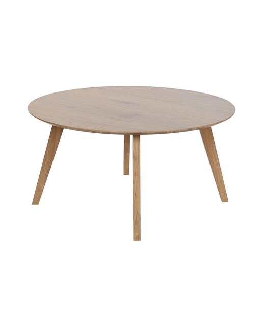 Imagen 0 de Mesa centro mdf metal 90x90x45 natural