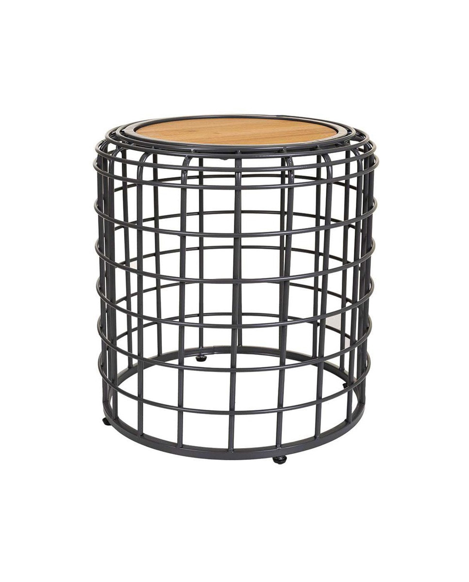 Imagen 0 de Mesa de centro de metal y madera