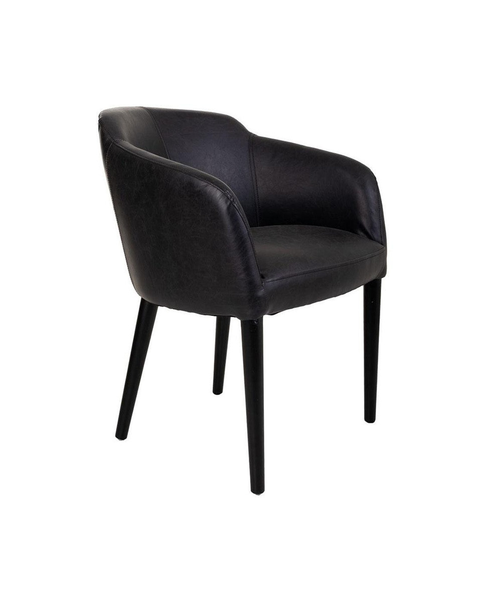 Imagen 0 de Sillón de madera tapizado