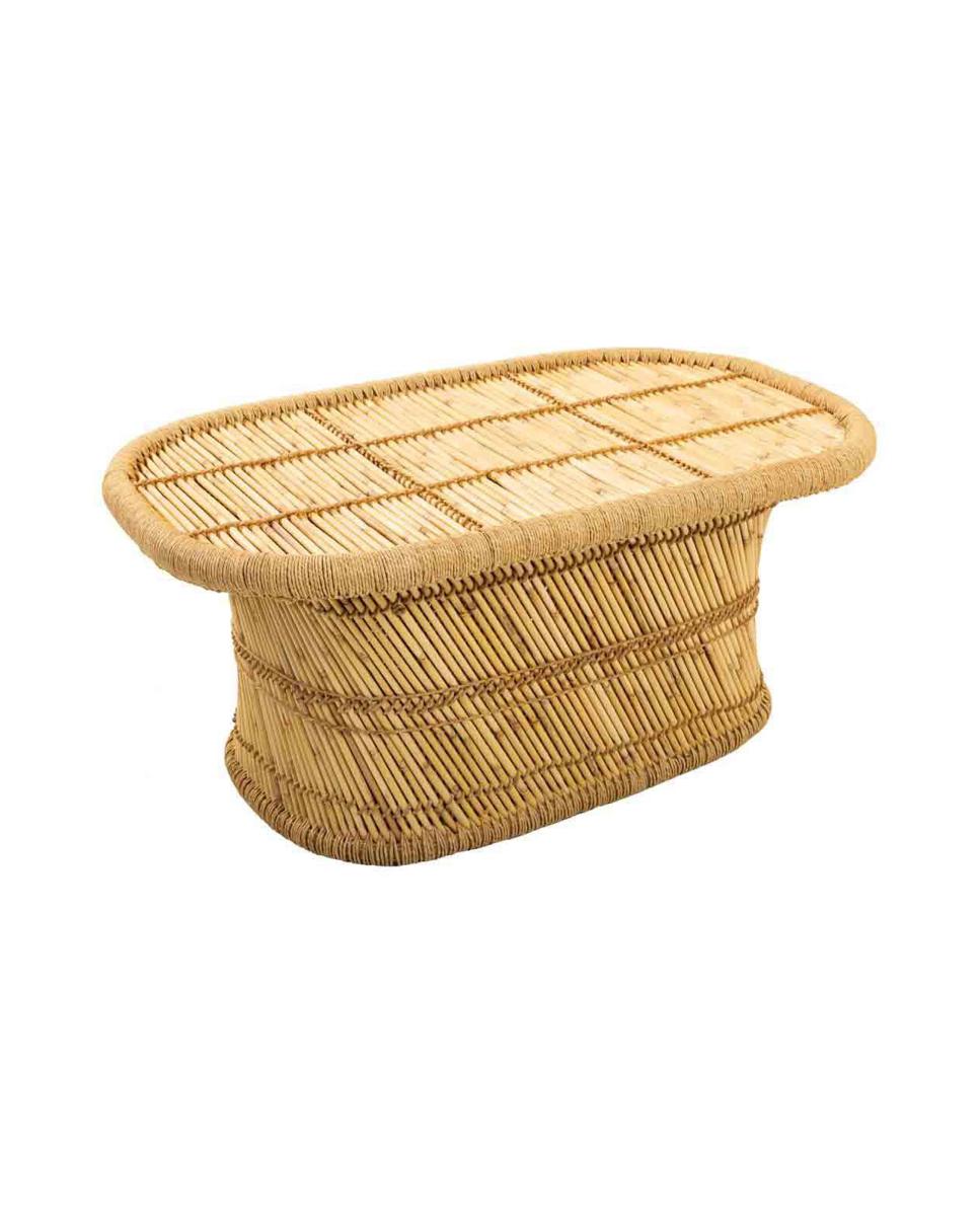 Imagen 0 de Mesa auxiliar de bambú