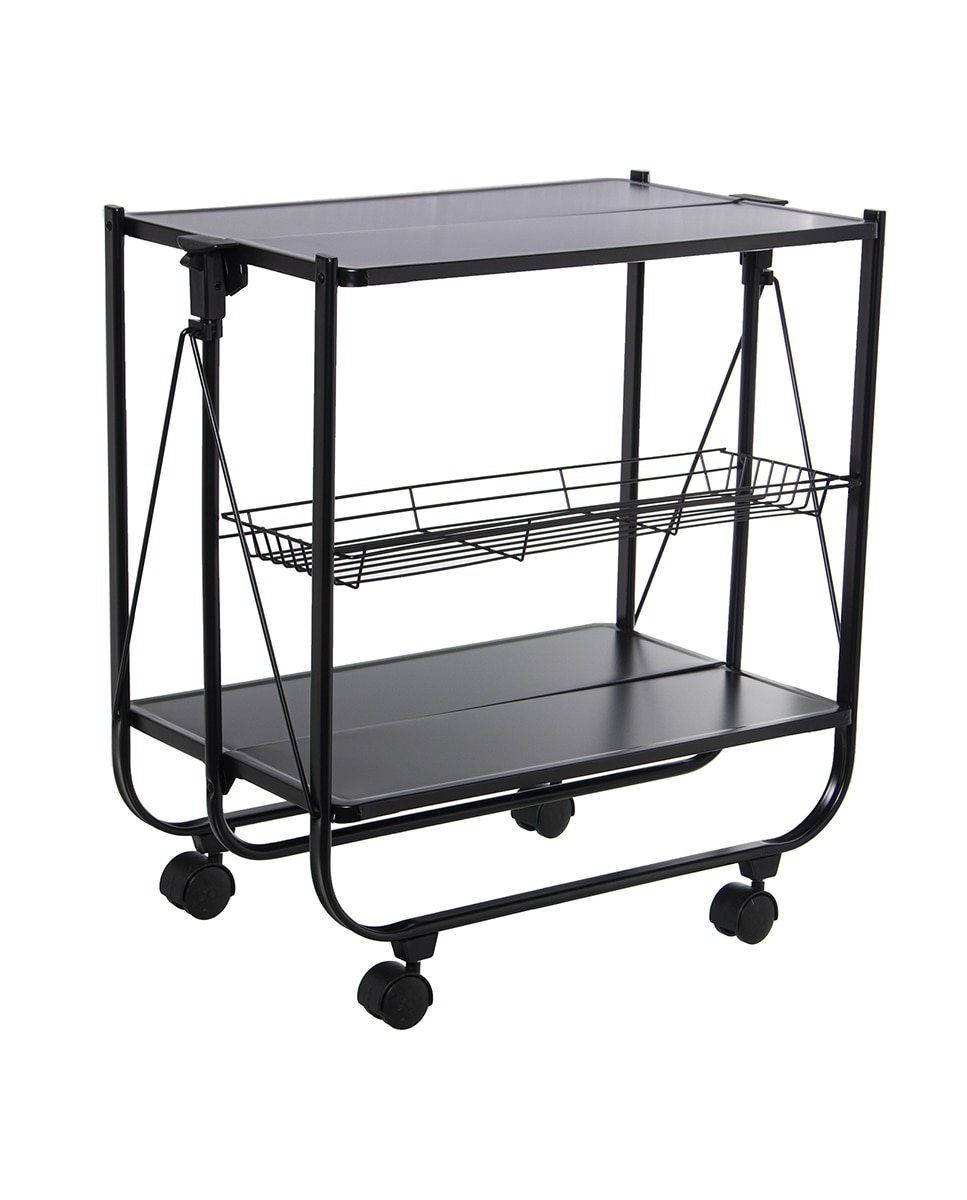 Imagen 0 de Camarera plegable metal negro