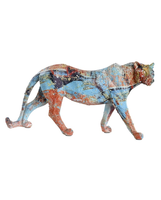 Imagen 0 de Figura resina leopardo