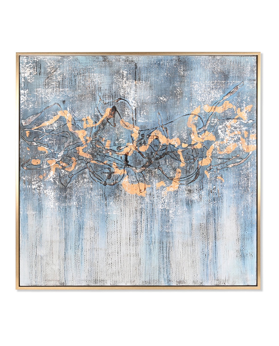 Imagen 0 de Cuadro lienzo ps 131x3,8x131 abstracto