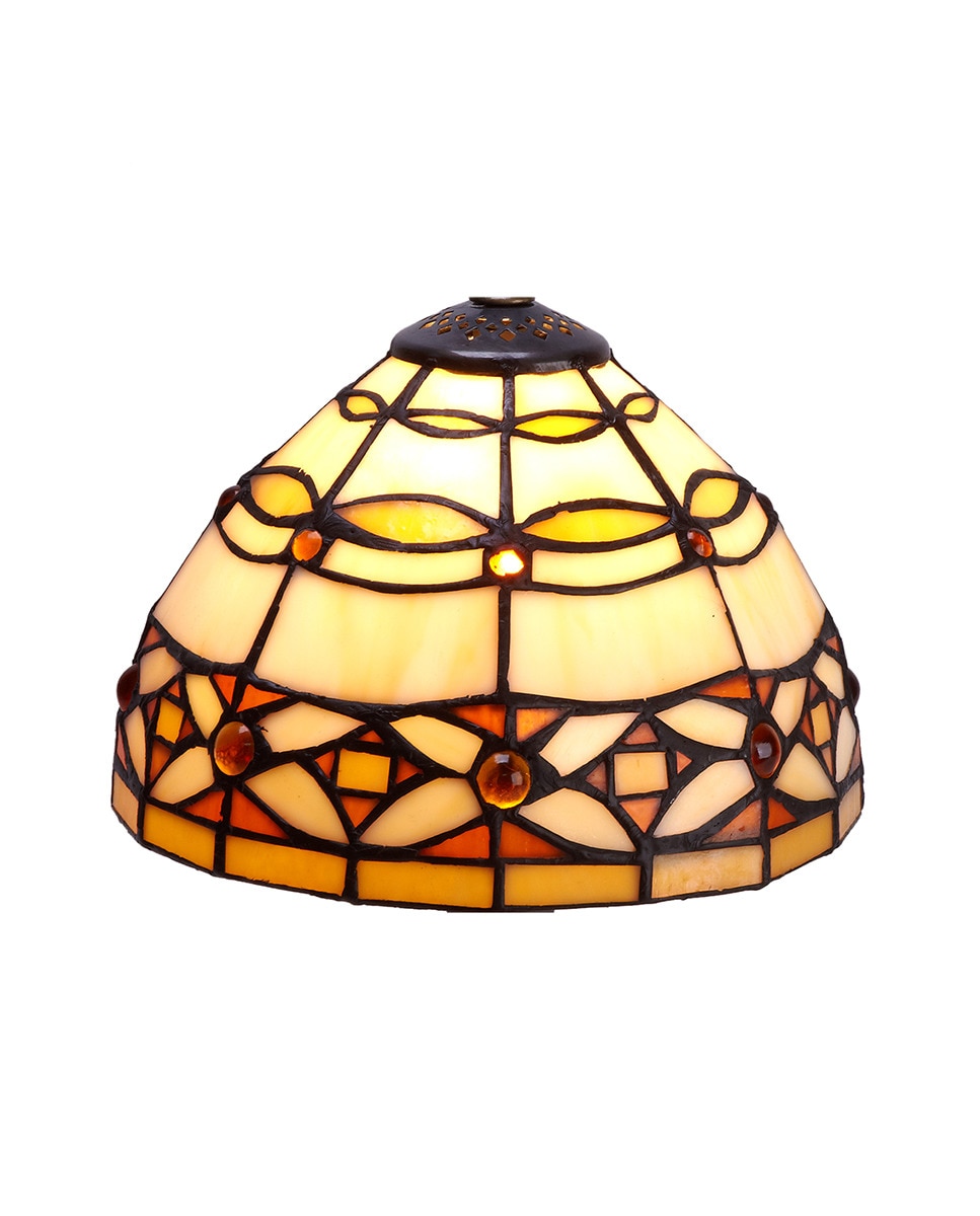 Imagen 0 de Pantalla Tiffany suelta serie marfil D-20 cm.