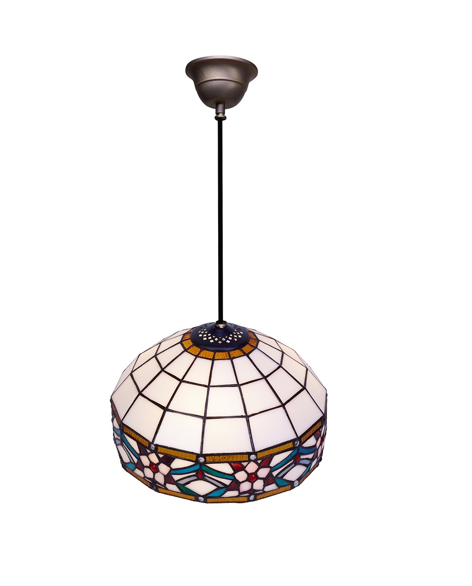 Imagen 0 de Colgante con cable Tiffany serie Museum D-30 cm.