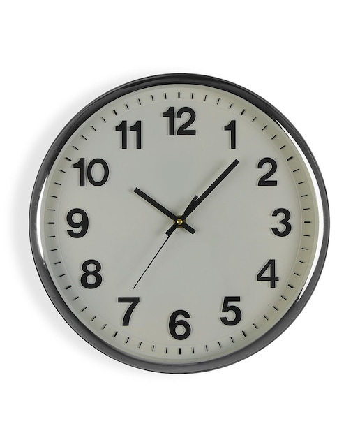 Imagen 0 de Reloj de pared blanco 32 cm