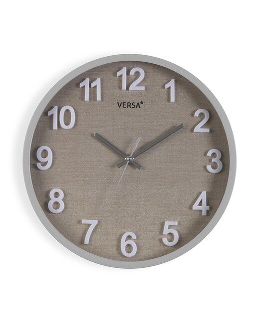 Imagen 0 de Reloj de pared vesta gris 30 cm