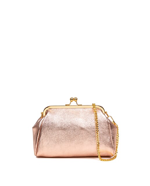 Imagen 0 de Bolso de mano oro rosa