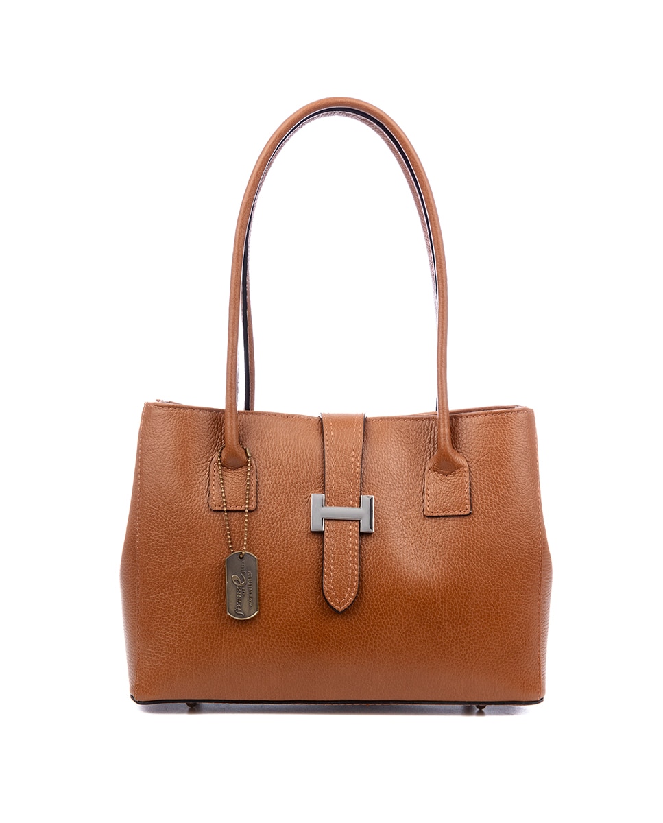 Imagen 0 de Auditore bolso Tote mujer, piel auténtica Dollaro.