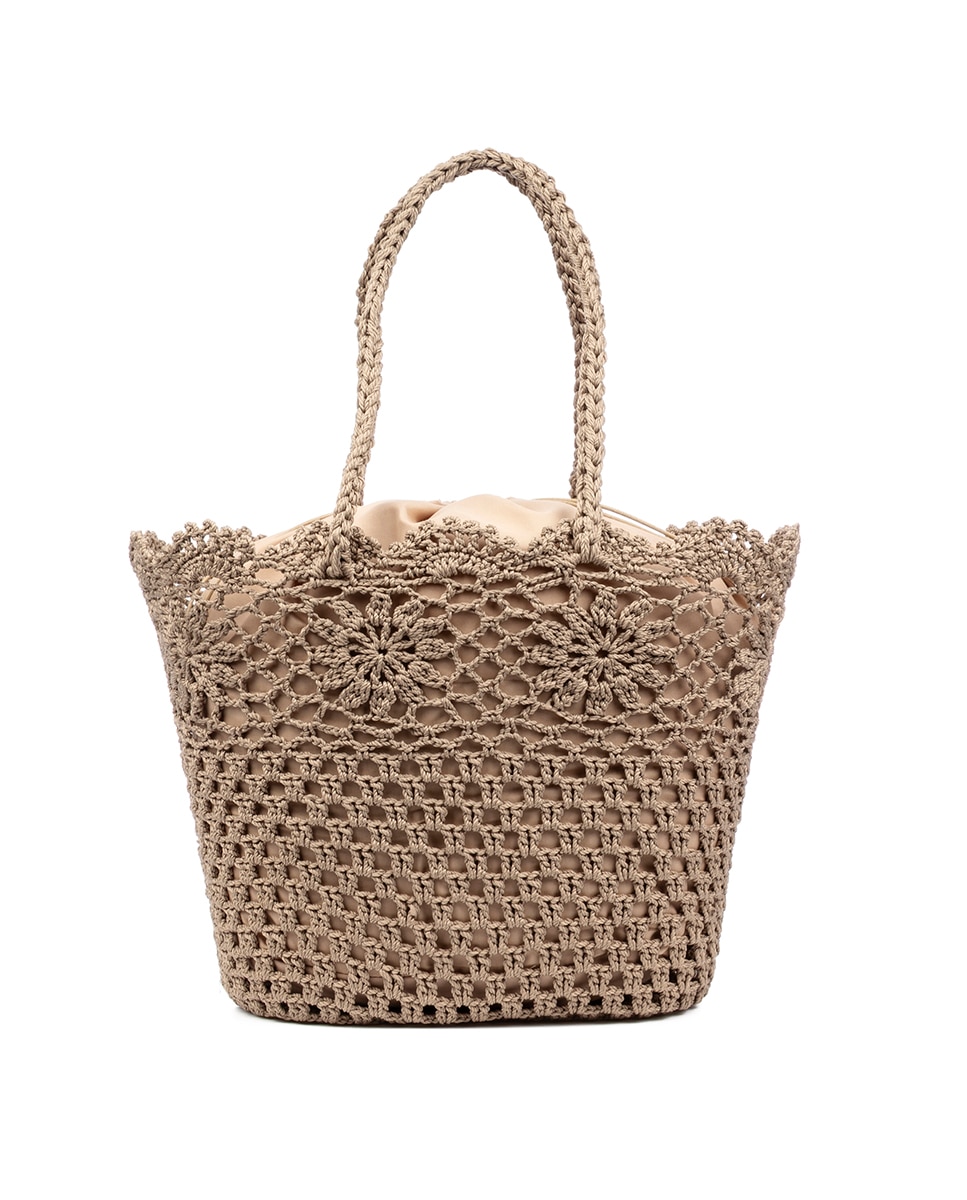 Imagen 0 de Bolso de hombro mujer. Fabricado en algodón.