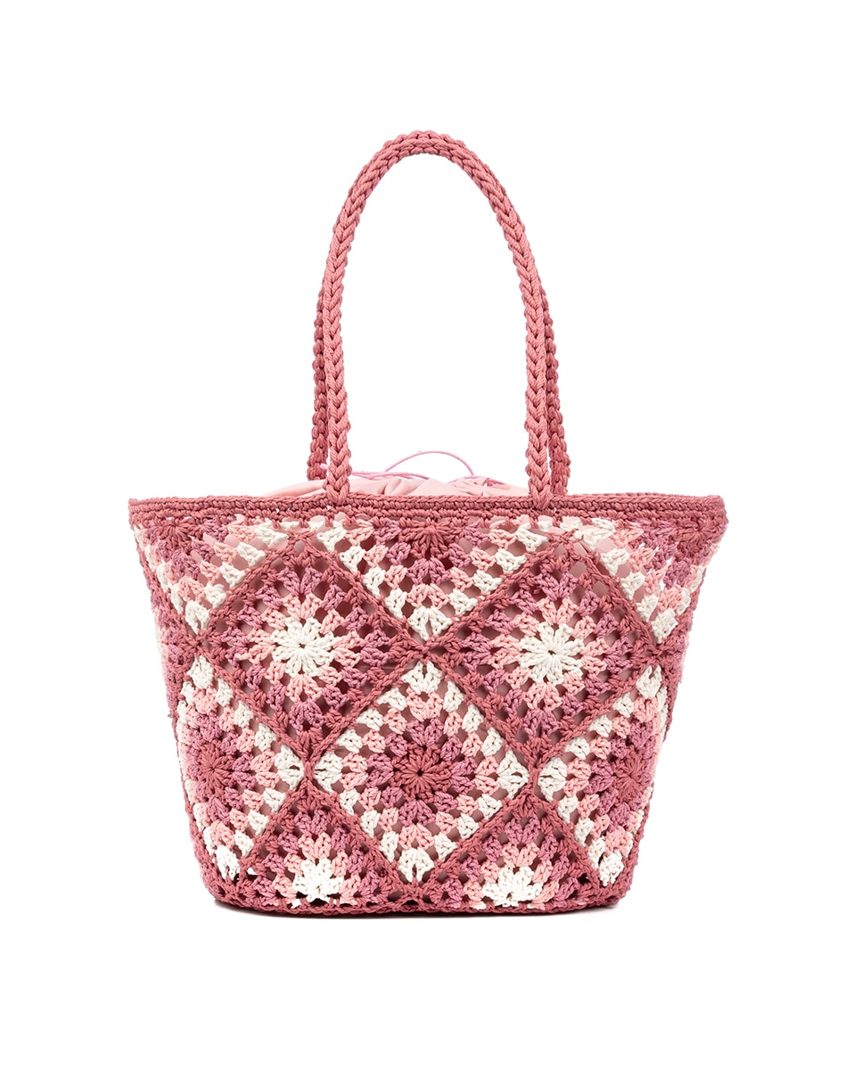 Imagen 0 de Bolso de hombro mujer. Fabricado en algodón.