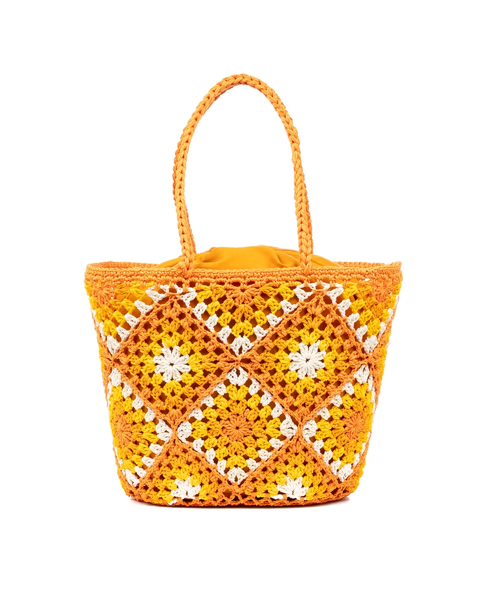 Imagen 0 de Bolso de hombro mujer. Fabricado en algodón.
