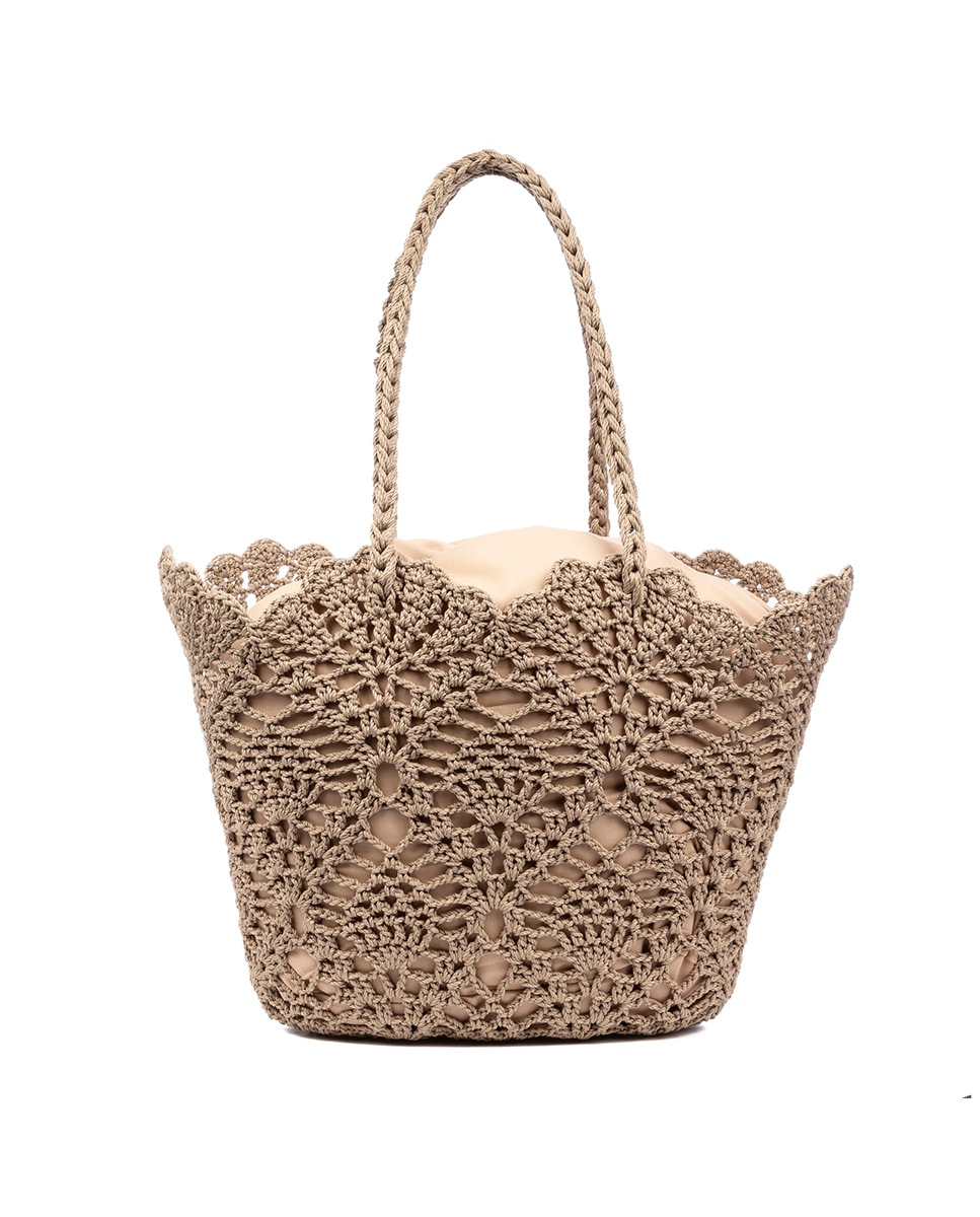 Imagen 0 de Bolso de hombro mujer. Fabricado en algodón.