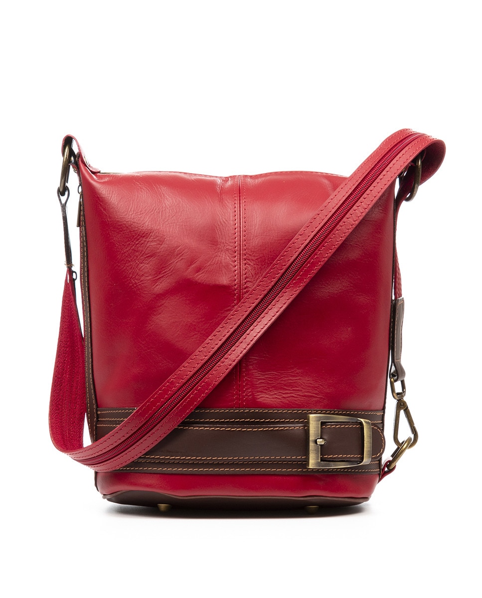 Bolso de piel acabado Sauvage Alvito — oferta en Primeriti