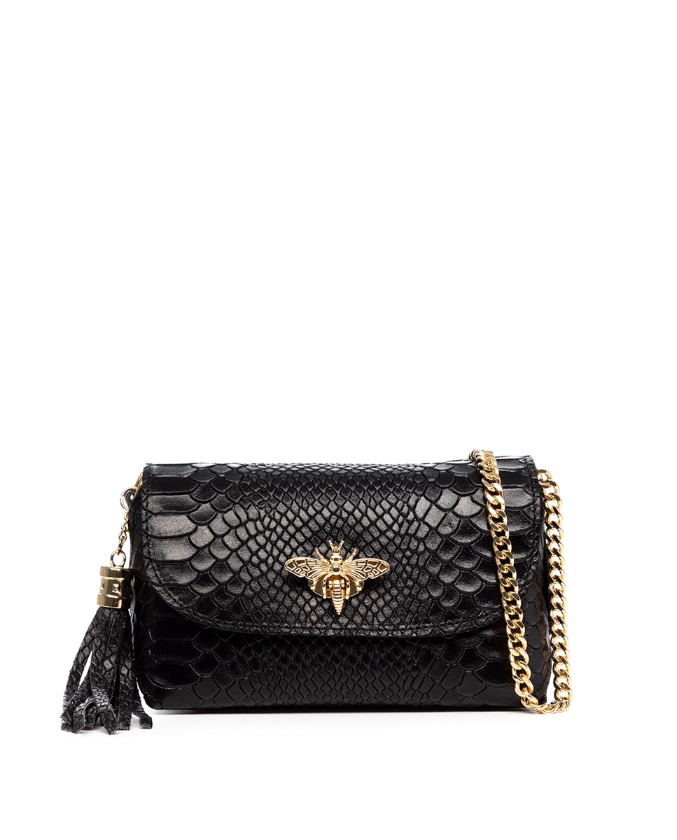 Imagen 0 de Bandolera con broche negro