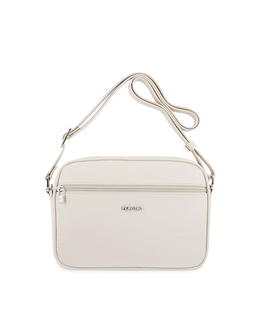 Imagen 0 de Bolso bandolera color beige