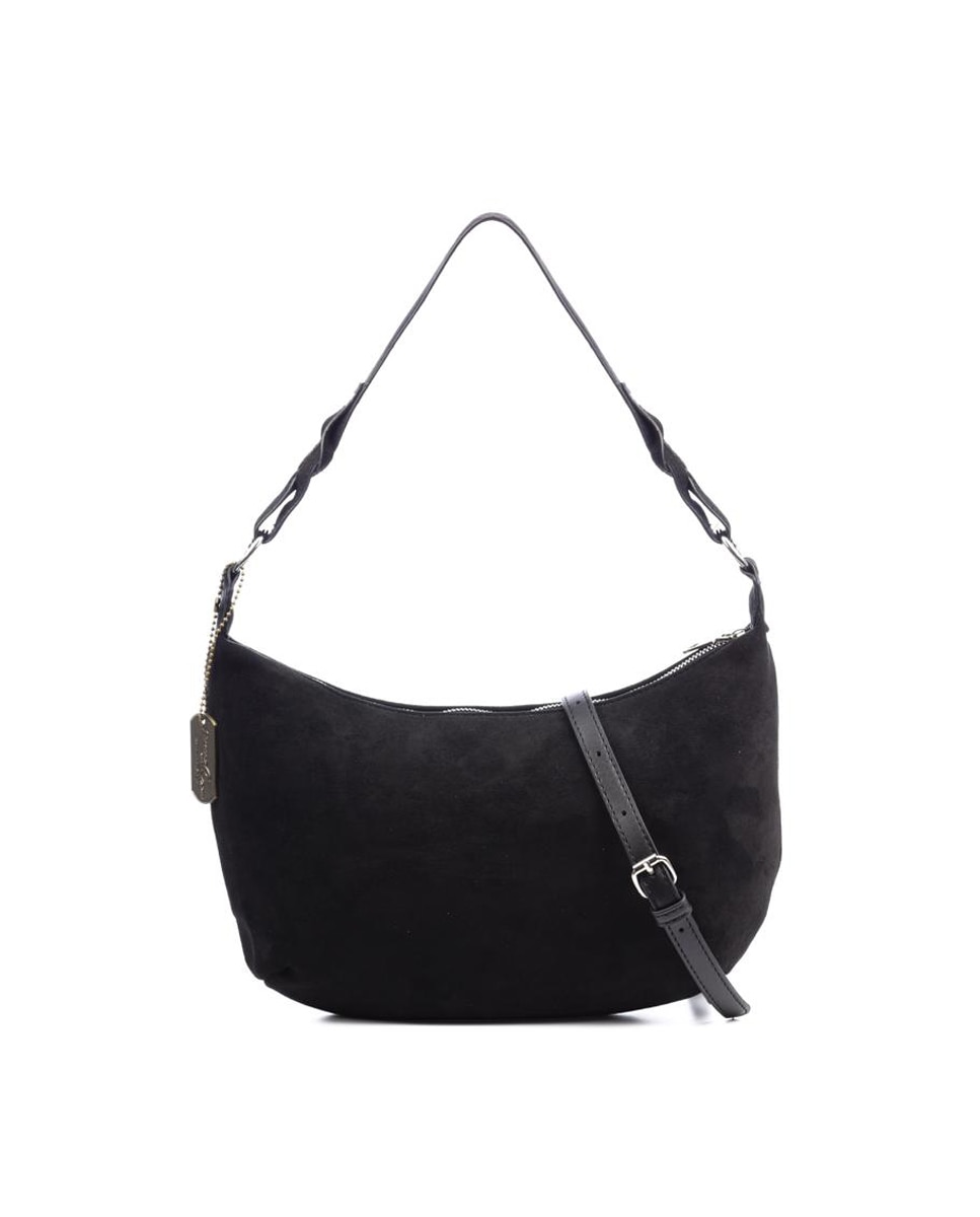 Imagen 0 de Bolso bandolera de piel suede
