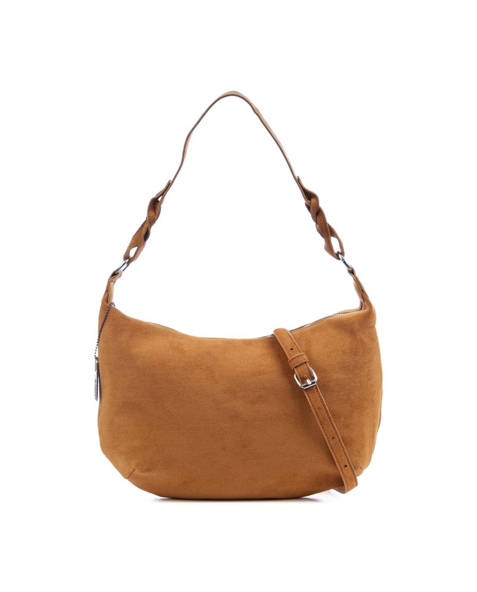 Imagen 0 de Bolso bandolera de piel suede