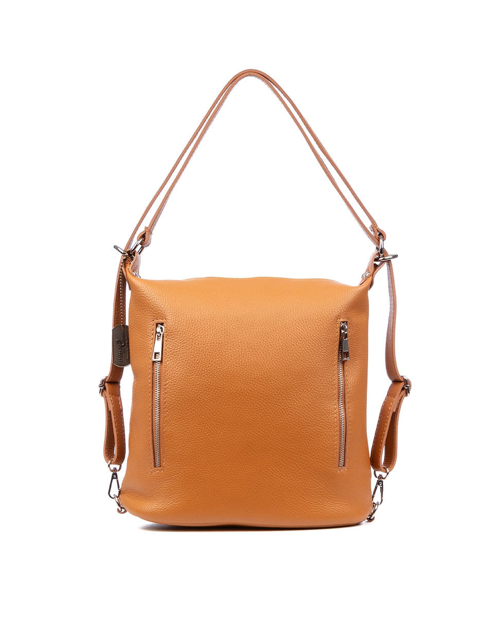 Imagen 0 de Bolso mochila y bolso de hombro mujer. Piel auténtica