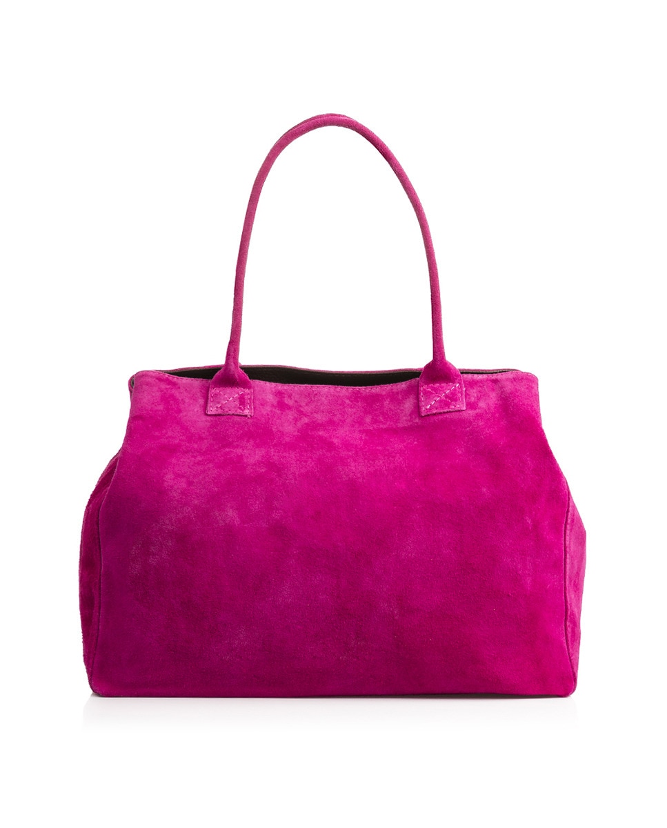 Imagen 0 de Annagrazia Bolso Shopper Mujer.Piel auténtica Gamuza