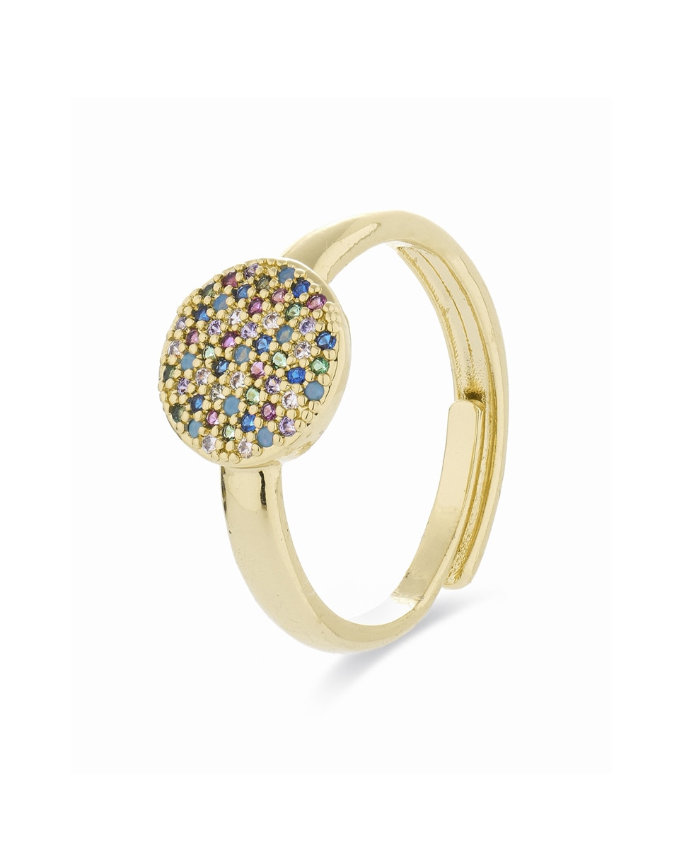 Imagen 0 de Anillo Cuix acabado oro amarillo 18K