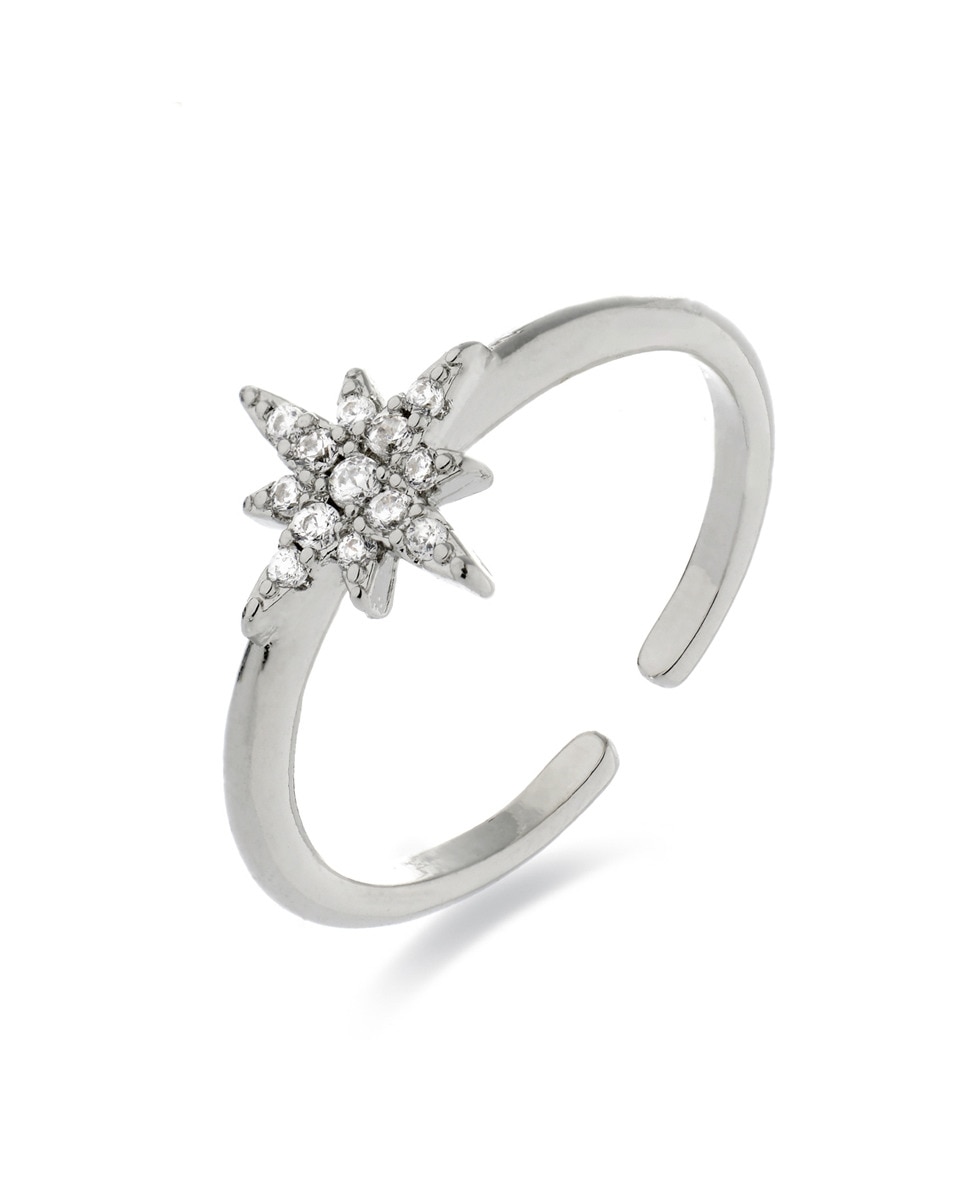 Imagen 0 de Anillo Kimsel acabado rodio