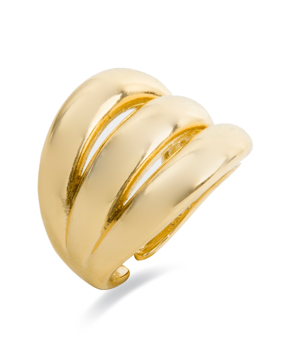 Imagen 0 de Anillo acabado en oro amarillo 18k