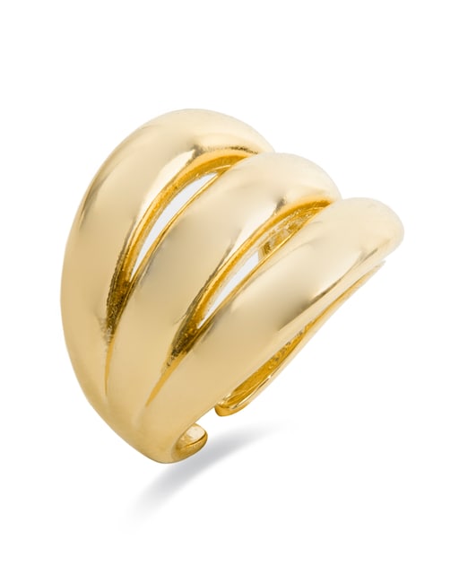 Imagen 0 de Anillo acabado en oro amarillo 18k