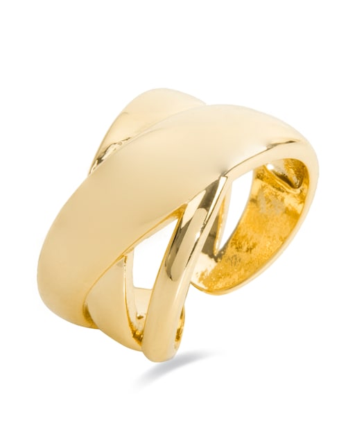 Imagen 0 de Anillo acabado en oro amarillo 18k