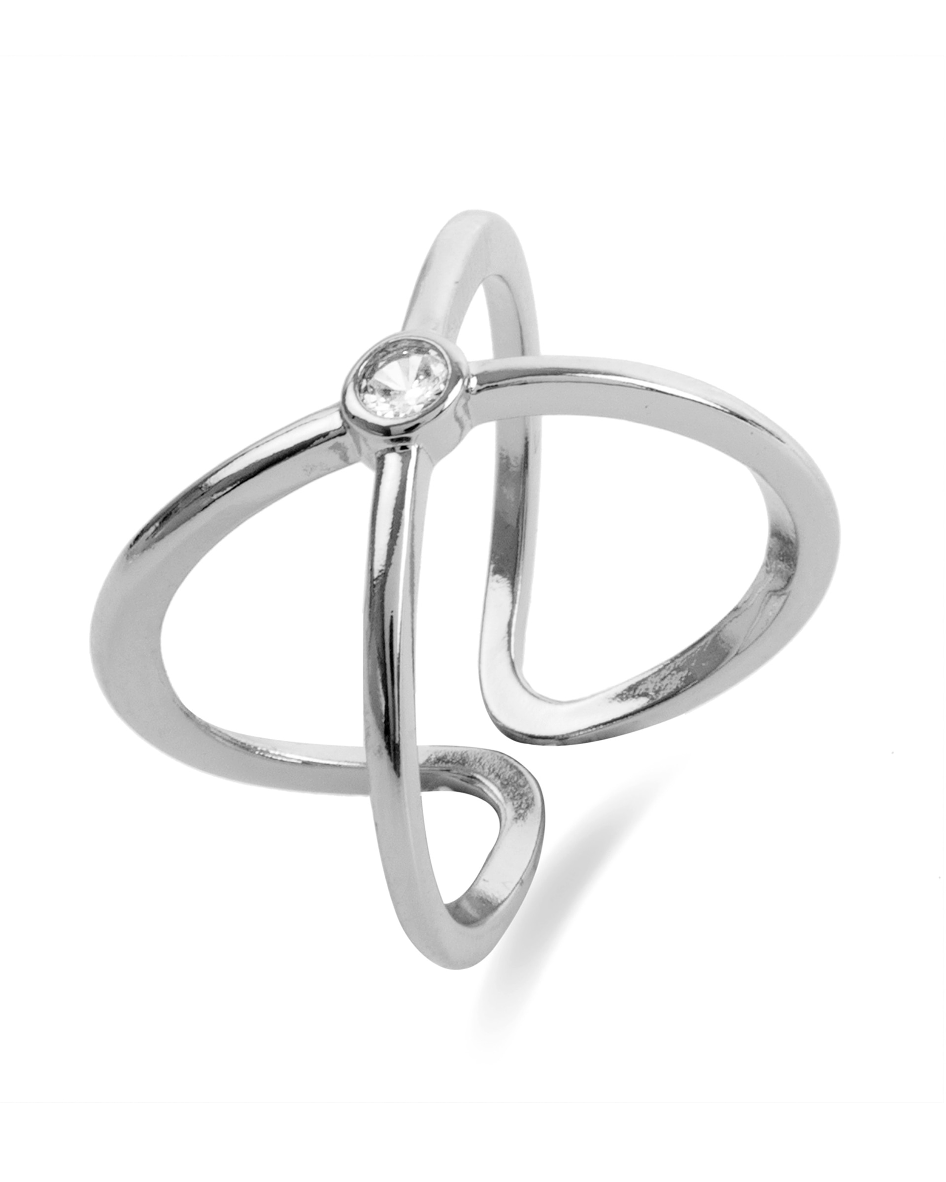 Imagen 0 de Anillo acabado en rodio