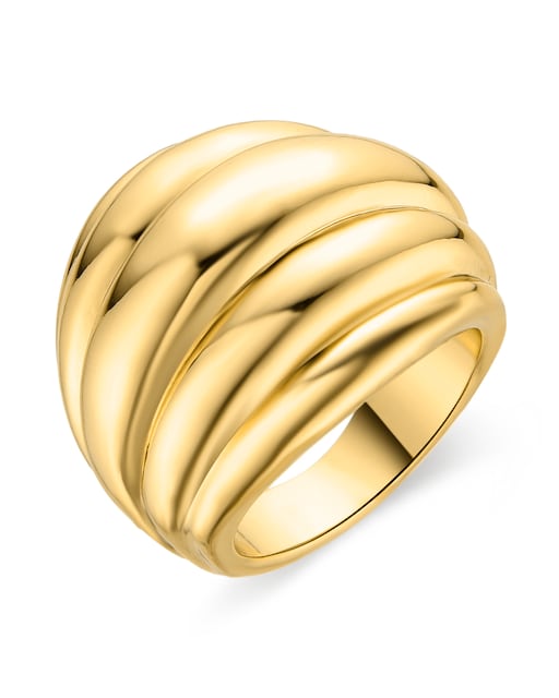 Imagen 0 de Anillo acabado en oro amarillo 18k