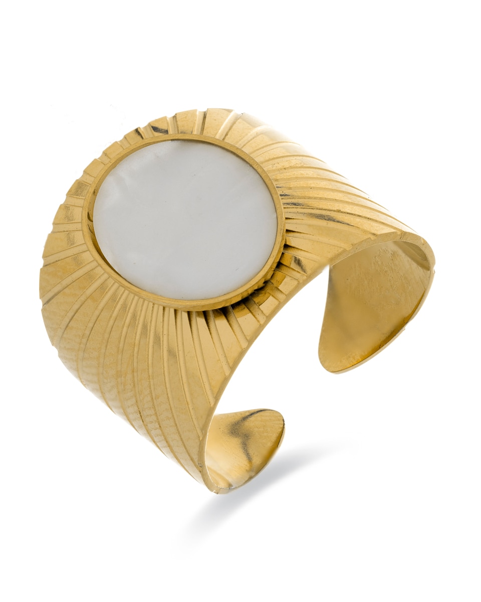 Imagen 0 de Anillo acabado en oro amarillo 18k