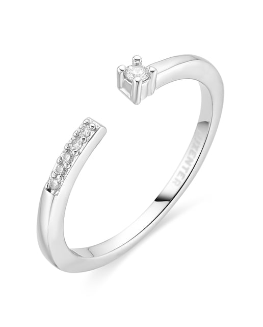 Imagen 0 de Anillo acabado en rodio