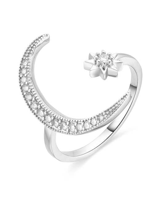 Imagen 0 de Anillo acabado en rodio