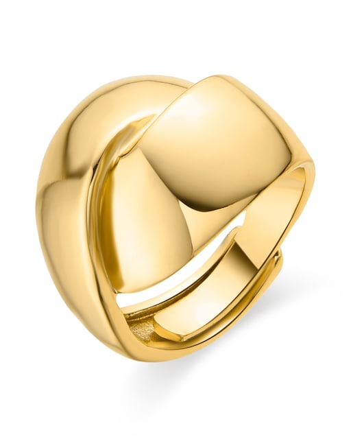 Imagen 0 de Anillo acabado en oro amarillo 18k
