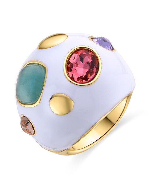 Imagen 0 de Anillo acabado en oro amarillo 18k