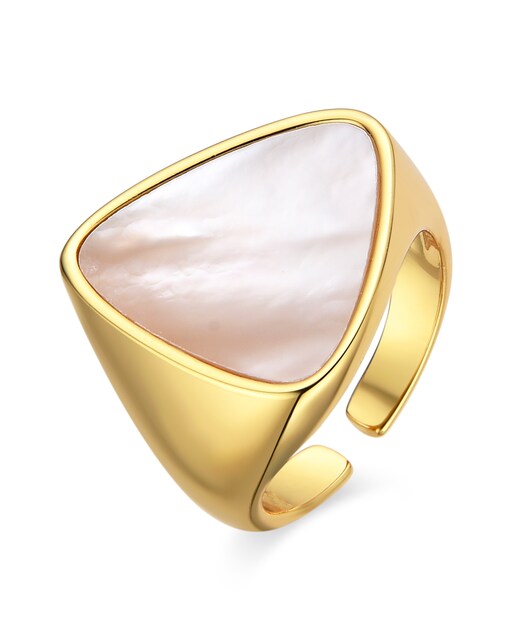 Imagen 0 de Anillo Sune acabado oro amarillo 18k
