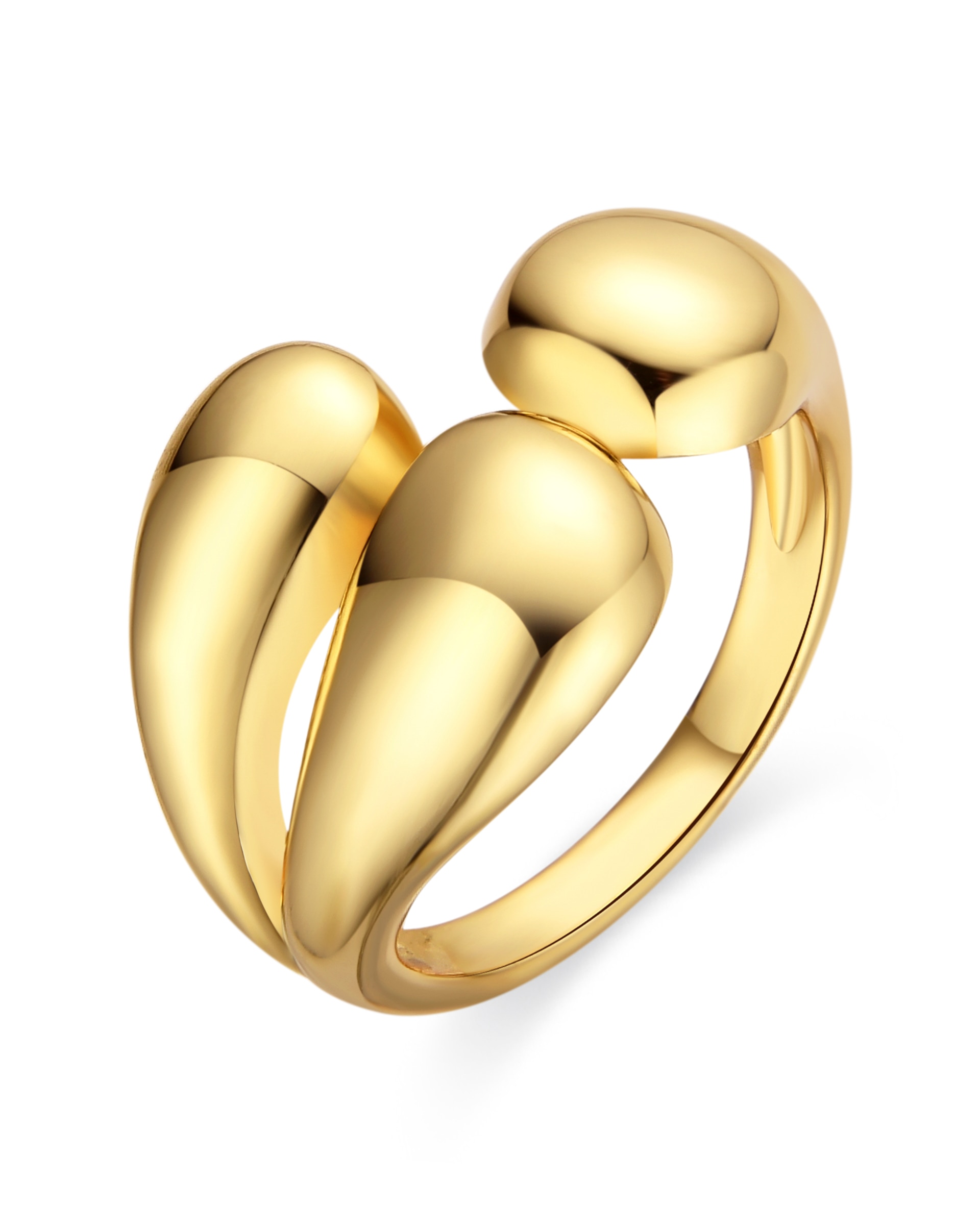 Imagen 0 de Anillo Ruven acabado oro amarillo 18k