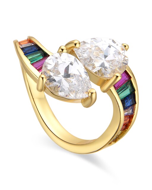 Imagen 0 de Anillo Darbia acabado oro amarillo 18k