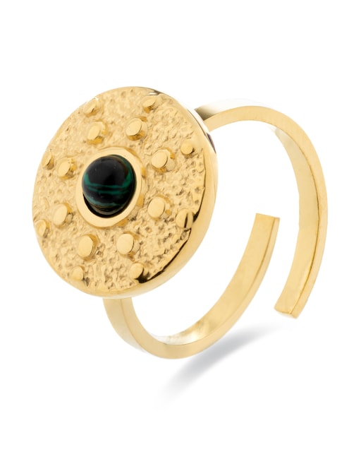 Imagen 0 de Anillo Elknu acabado oro 18k