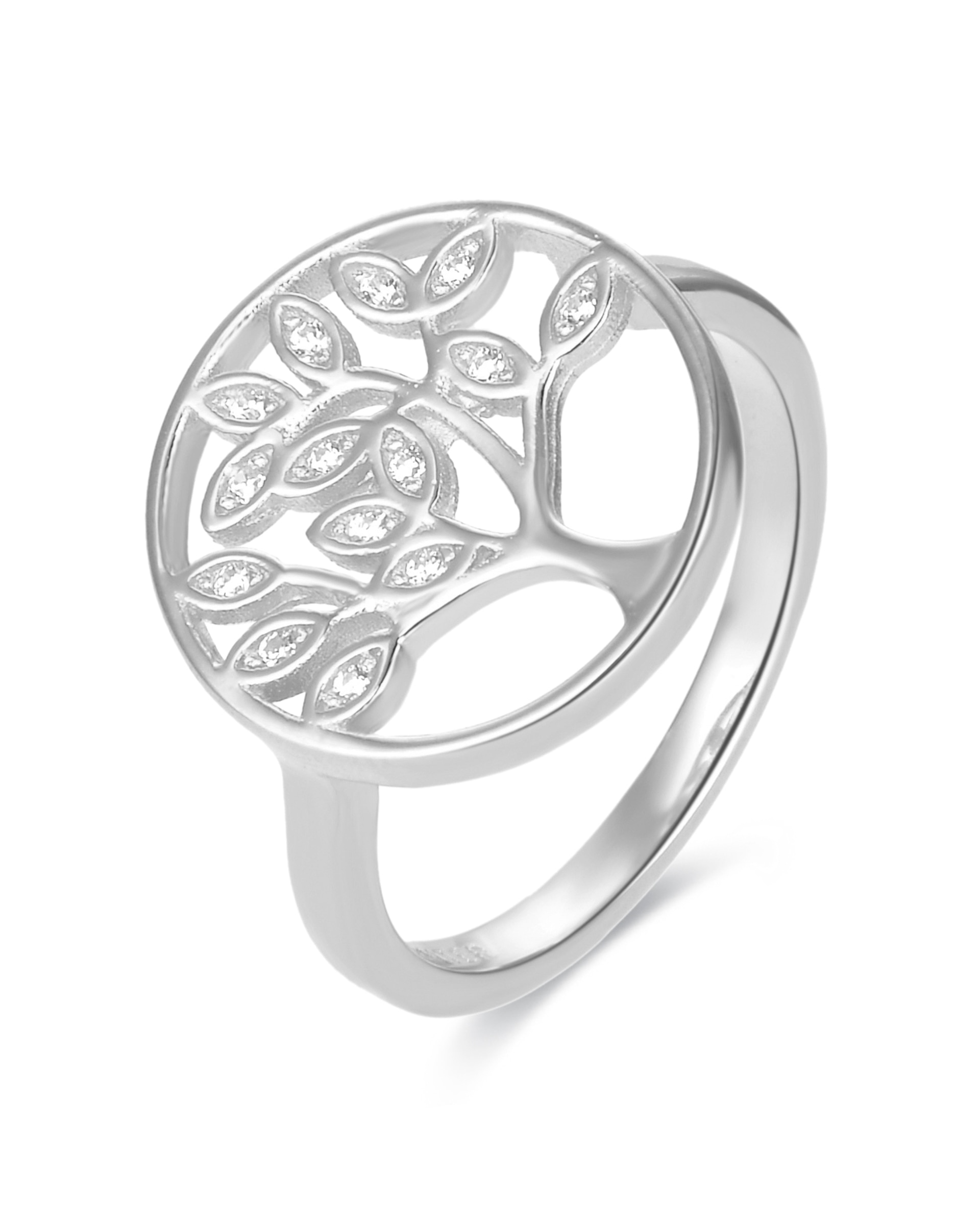 Imagen 0 de Anillo Arbol Vida Plata De Ley 925
