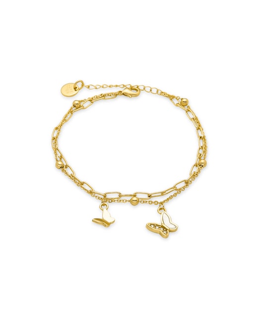 Imagen 0 de Pulsera acabado oro 18K