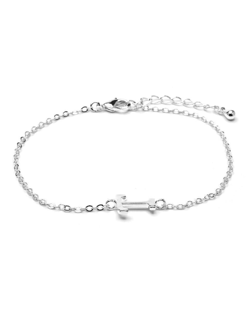 Imagen 0 de Pulsera Alphabet acabado plata