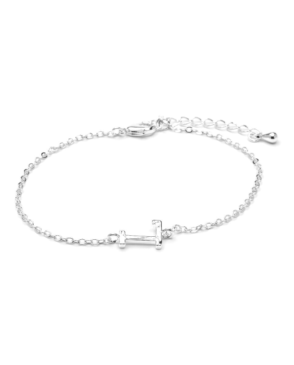 Imagen 0 de Pulsera Alphabet acabado plata